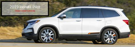 What Are The Differences Between The Trim Levels Of The 2019 Honda Pilot