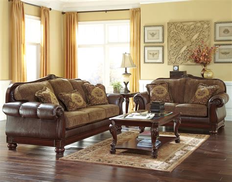 Beamerton Heights Chestnut Living Room Set 30605 38 35 Ashley Furniture
