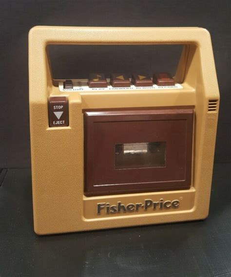 Fisher Price Vintage Toy Cassette Tape Playerrecorder Ebay