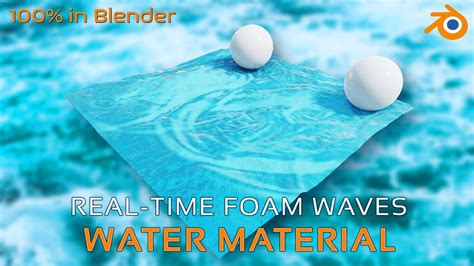 Wave Foam Material Tutorial Blender 29 Eevee Youtube