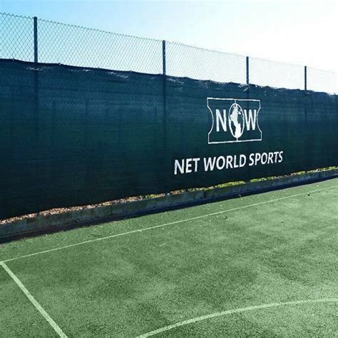 Tennis Court Privacy Screen Nets Net World Sports