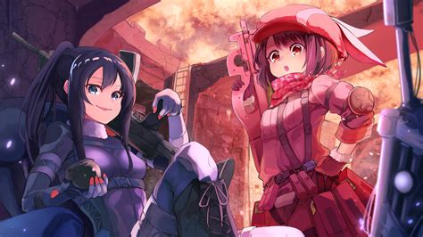 Pito And Llenn Sao Alternative Gun Gale Online 4k 12651