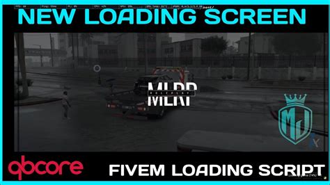 QBCore New Loading Screen FREE FiveM Roleplay Scripts FiveM Tutorial MJ