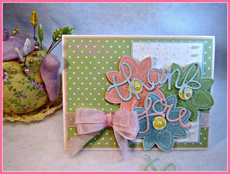 Ppa Petal Potpourri Thank You By Kleinsong Cards And Paper Crafts