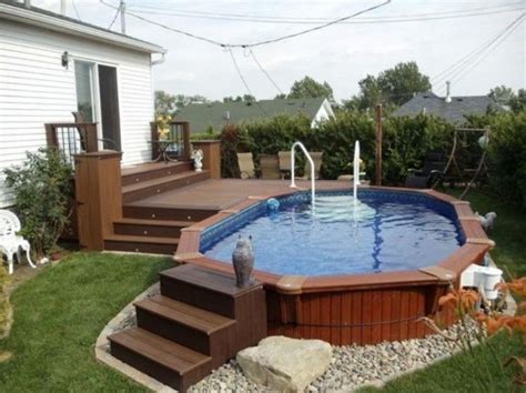Above ground pools that you can buy from backyard leisure in raleigh, greensboro, and concord nc! 40 Uniquely Awesome Above Ground Pools with Decks | Ground ...