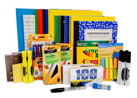 Back To School Essentials For High School 47 Pieces — School Supply Boxes