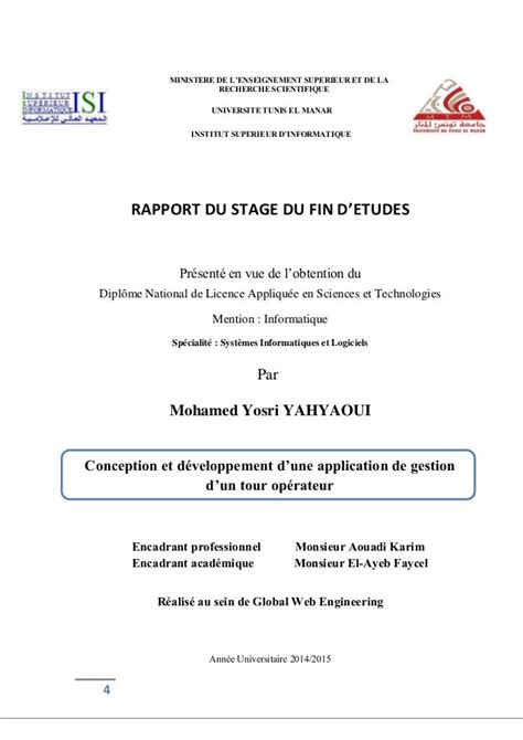 Exemple De Rapport De Stage Bts Cg - Communauté MCMS™.