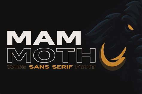 Mammoth Font Free Download Dafontspro
