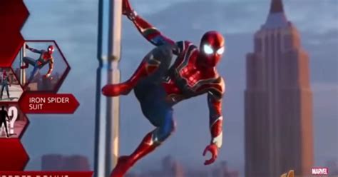 Spider Man Ps4 Avengers Infinity War Suit And Combat Details Revealed