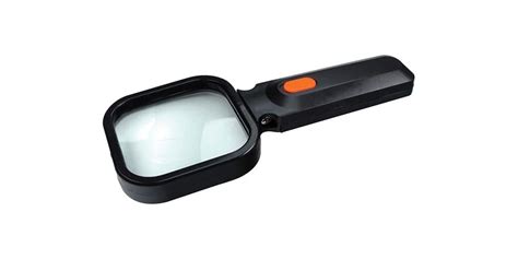 Illuminated Square Magnifier 2x Magnification