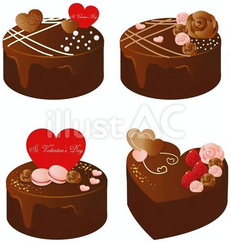Free Vectors Chocolate Cake