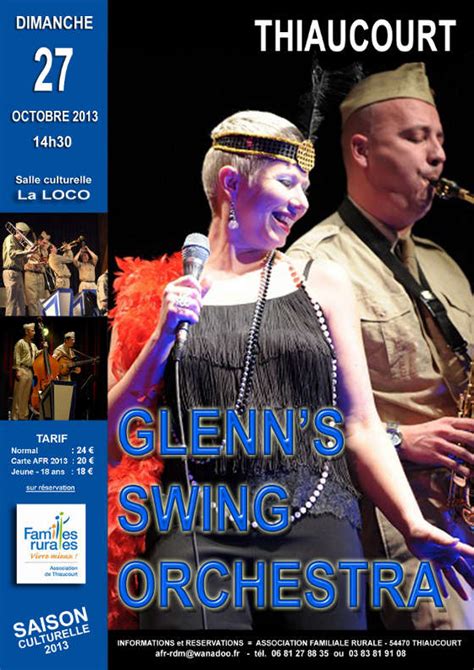 Affiches De Concerts Glenns Swing Orchestra