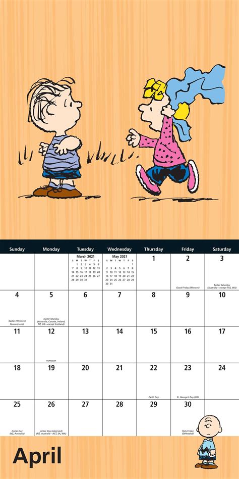 Peanuts 2021 Calendar All Information About Healthy Recipes And