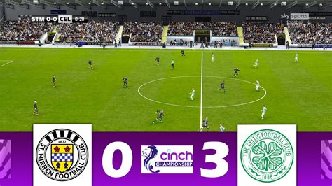 🔴 Live St Mirren Vs Celtic Scottish Premiership 202324 Match