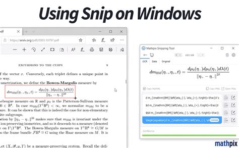 Mathpix Snip User Guide Snip On Windows