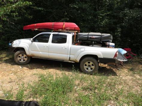 My Kayak Transport Set Up Kayak Transport Kayaking Toyota Tacoma