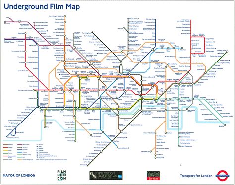 Map Graphical Approach London The Underground Railway