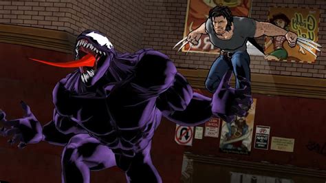 Ultimate Spider Man Venom Vs Wolverine Boss Fight Youtube