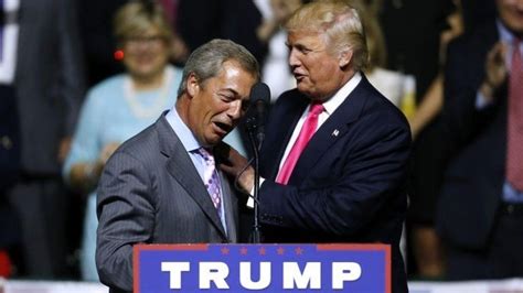 Trump Prepare For No Deal And Send In Farage Bbc News