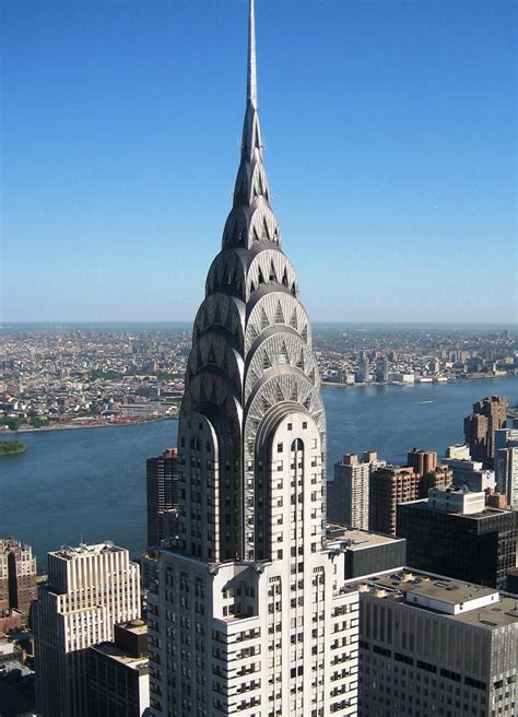 New York History Geschichte In Der Spitze Des Chrysler Buildings