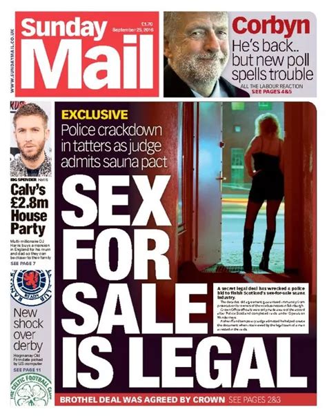 The Lawyer Who Foiled Massive Police Operation To Close Down Edinburgh Sex Saunas Daily Record