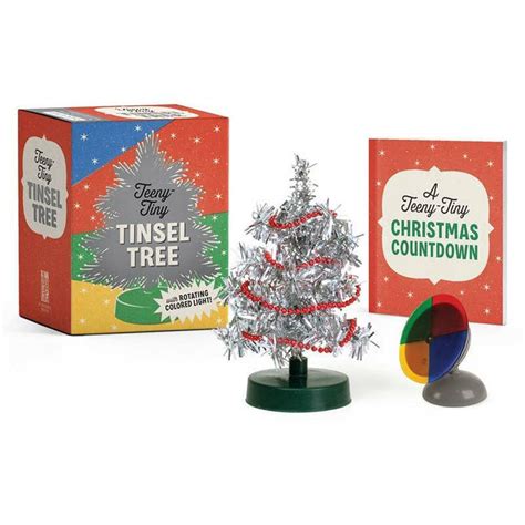 Teeny Tiny Retro Tinsel Christmas Tree Unique Ts Running Press