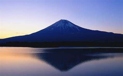 Mount Fuji Landscape Japan Volcano Reflection