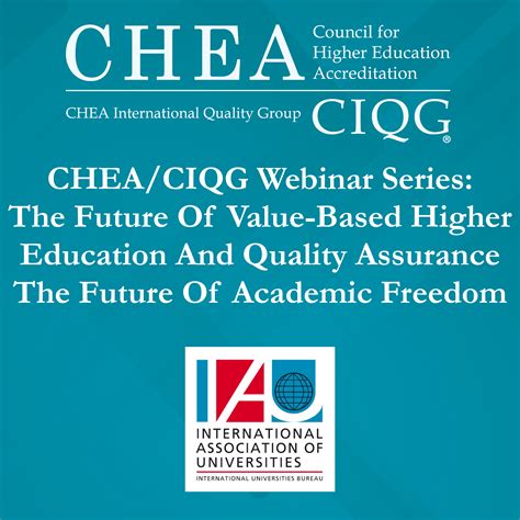 Cheaciqg Webinar Series The Future Of Value Based Higher Education