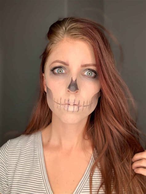 Skeleton Makeup Easy Gsa
