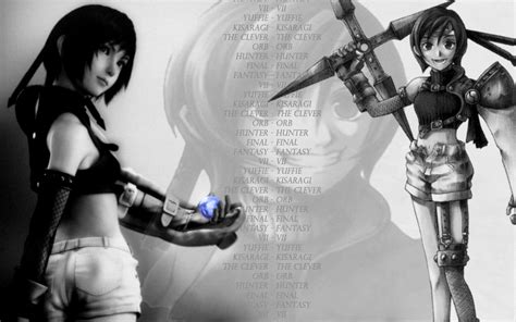 Final Fantasy Vii Photoshop Weapon Yuffie Kisaragi Wallpapers Hd
