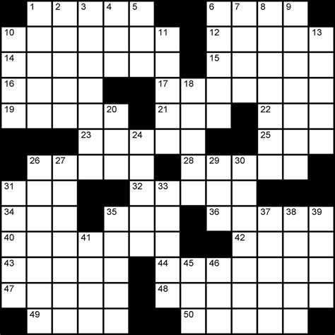 Us 13x13 Puzzle No301 By A Leading Crossword Puzzle Maker