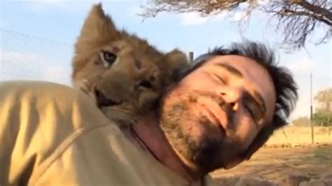 The Lion Whisperer Rescues Two Lion Cubs Youtube