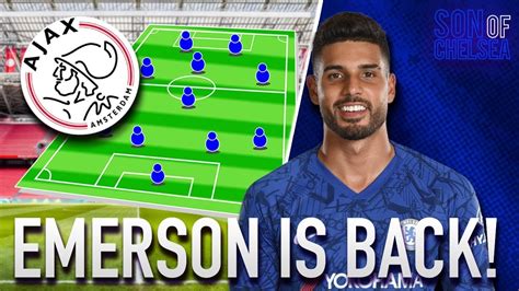 Emerson palmieri dos santos (born 3 august 1994), known as emerson palmieri (italian pronunciation: EMERSON IS BACK! Ajax Vs. Chelsea Champions League | Team ...