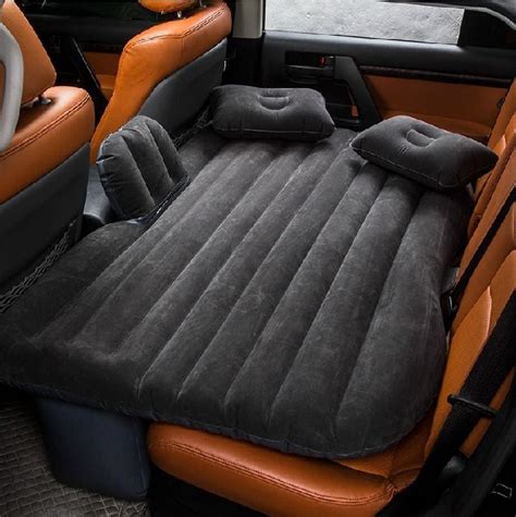 This Inflatable Backseat Car Bed Lets You Sleep Comfortably In Your Car