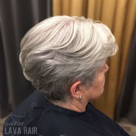 65 Gorgeous Gray Hair Styles Long Pixie Hairstyles Pixie Hairstyles