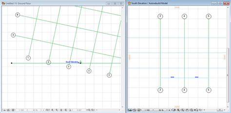Structural Grids Not Showing Up In Elevationnor Graphisoft