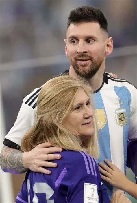 Not His Mother Who Was The Woman That Hugged Messi After World Cup