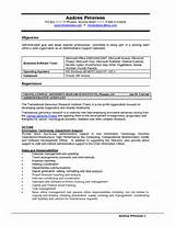 Resume For It Support