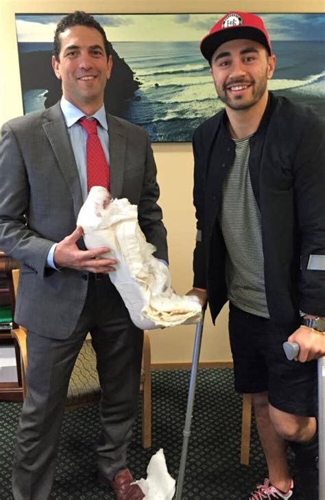 Shaun Johnson Posts Gruesome Picture Of Injured Ankle As Recovery