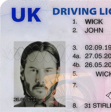 Britain Driving License 2021 Editable Psd Template Telegraph