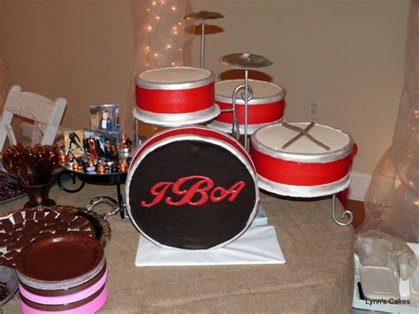 Drum Set Grooms Cake