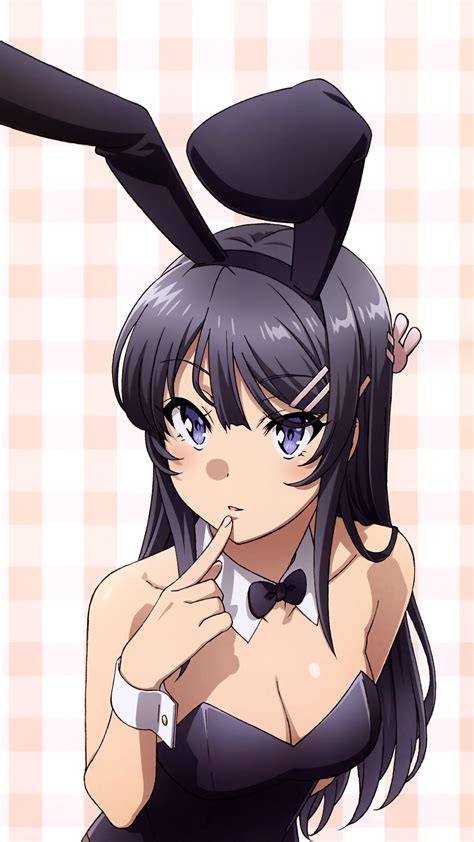 Seishun Buta Yarou Wa Bunny Girl Senpai No Yume Wo Minai Mai Sakurajima 2160×3840 Kawaii Mobile