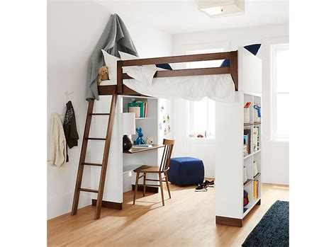 Modern Loft Bed With Desk JonathanAmess