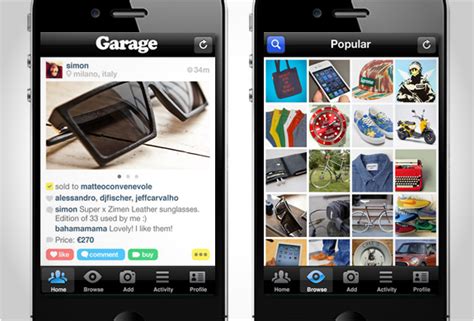 These apps, essentially, let you sell your stuff right from your closet. GARAGE APP | BUY & SELL WITH YOUR FRIENDS