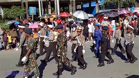 Karnaval Smp Negeri 1 Biak Kota Keren Para Polisi Menari Lagi