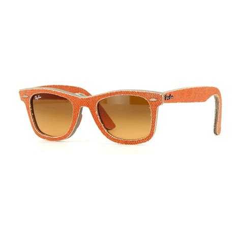 Women S Wayfarer Sunglasses Orange Ray Ban® Touch Of Modern