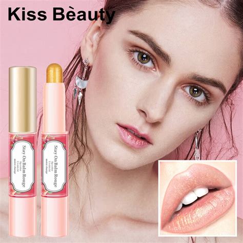 Kiss Beauty 6 Colors Makeup Lipstick Stay On Balm Rouge Lip Gloss Moisturizing Lasting