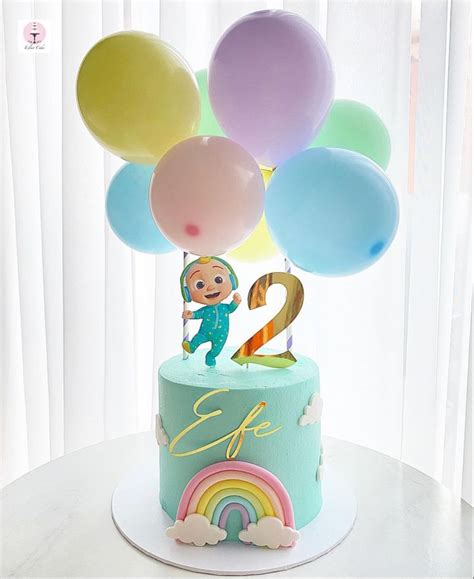 Pastel Cocomelon Themed Cake For Efes 2nd Birthday🍉 Verjaardagstaart