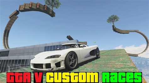 Gta V Custom Races Blazing Super Stunt My Newest Creation Next