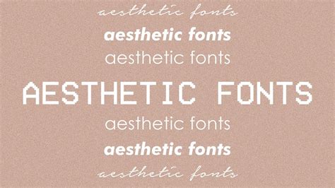 My Favorite Free Aesthetic Fonts 2020 With Download Links Youtube